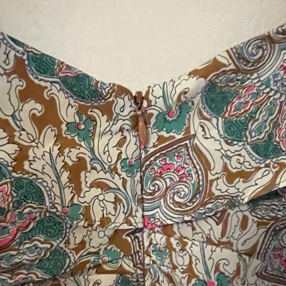 NWT Veronica Beard Lozano Floral Silk Ruched dress - Sz 8 - Picture 8 of 8